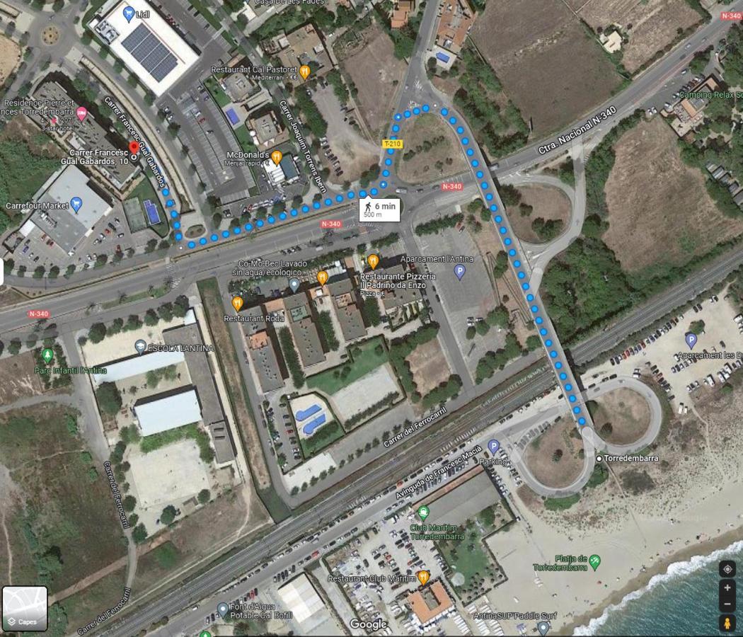 Apartamento Diseno A Cien Metros Del Mar. Torredembarra Kültér fotó